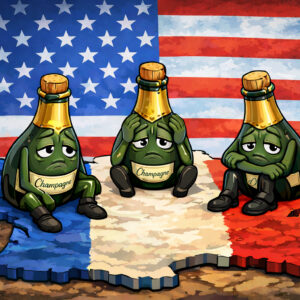 Lo Champagne, tra mercato in calo e crisi geopolitiche che preoccupano, in Francia e in Usa