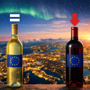 Export vino Ue imbottigliato, valore in calo a settembre 2025 (-1,7%): bianchi stabili, gi&ugrave; i rossi
