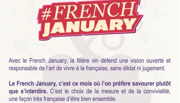 Cos&rsquo;&egrave; il &ldquo;French January&rdquo;, provocazione al &ldquo;Dry January&rdquo; che invita al consumo consapevole di vino