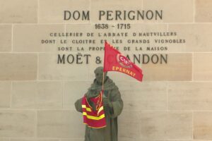 Lo sciopero dello Champagne: i lavoratori di Mo&euml;t & Chandon contro il taglio dei bonus