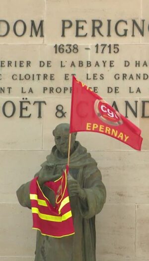 Lo sciopero dello Champagne: i lavoratori di Mo&euml;t & Chandon contro il taglio dei bonus