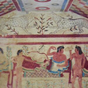 In un libro la passione degli Etruschi per il vino, la bevanda cara al dio Fufluns