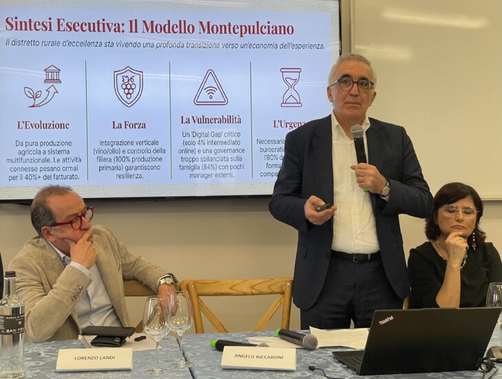 Angelo Riccaboni, professore del Santa Chiara Lab