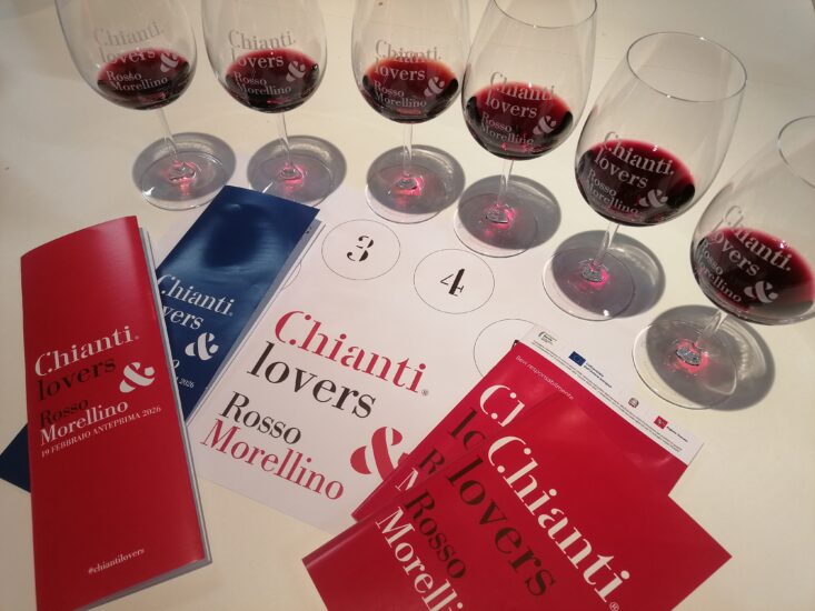 Chianti Lovers & Rosso Morellino 2026: tavolo di degustazione