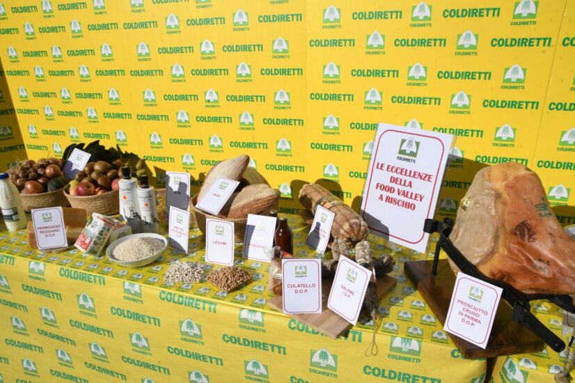 La mobilitazione Coldiretti a Bologna