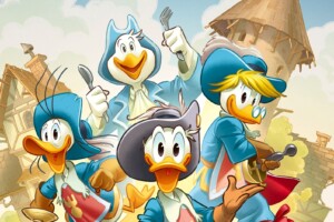 La cucina conquista anche i fumetti con &ldquo;I Tre Forchettieri&rdquo;, una nuova parodia in salsa disneyana