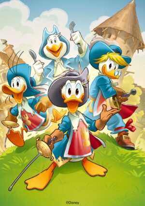 La cucina conquista anche i fumetti con &ldquo;I Tre Forchettieri&rdquo;, una nuova parodia in salsa disneyana