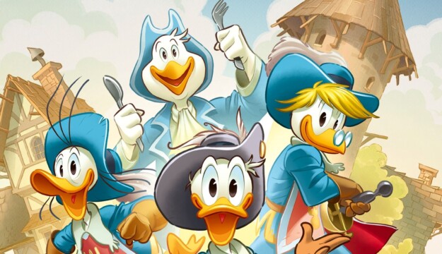 La cucina conquista anche i fumetti con &ldquo;I Tre Forchettieri&rdquo;, una nuova parodia in salsa disneyana