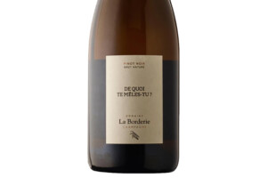 La Borderie, Aoc Champagne Brut Nature Blanc de Noirs De Quoi Te M&ecirc;les Tu? 2021