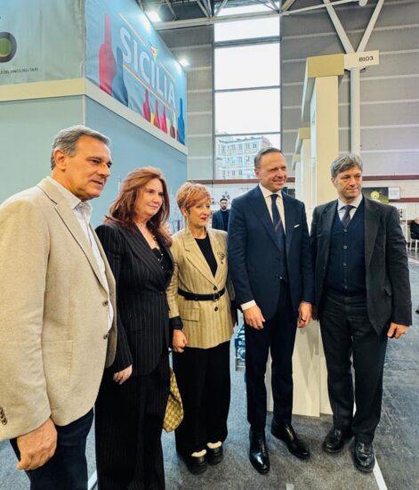 Il Ministro dell’Agricoltura, Francesco Lollobrigida, a Wine Paris (credit: Irvo Sicilia)