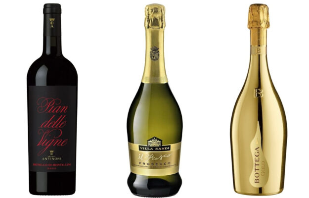 Air India, ANTINORI, BOTTEGA, PIAN DELLE VIGNE, VILLA SANDI, Mondo