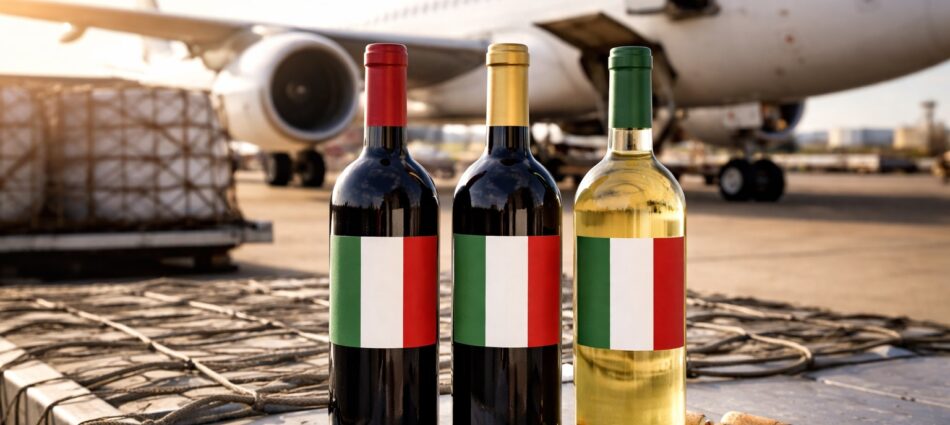 L&rsquo;export del vino italiano rallenta ancora: 7,2 miliardi di euro a novembre 2025 (-3,6%) sul 2024