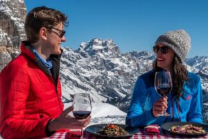 L&rsquo;&ldquo;effetto Olimpiadi&rdquo; volano senza precedenti per il turismo montano e la cucina di montagna