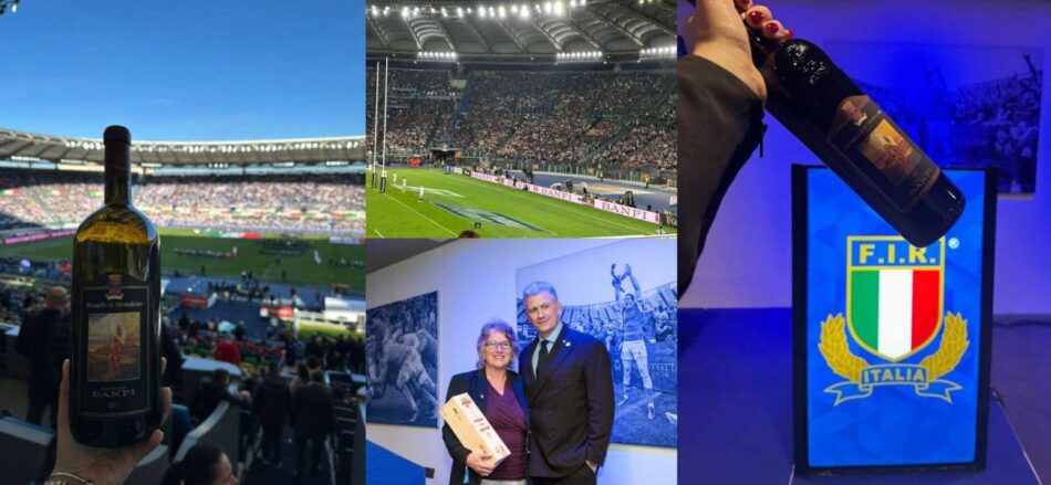 Banfi, Fornitore Ufficiale della Federazione Italiana Rugby