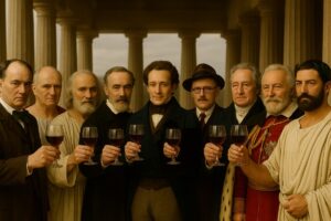 Da Pindaro a Baudelaire, da Leopardi a Joyce, le pi&ugrave; belle parole sul vino dei grandi del passato