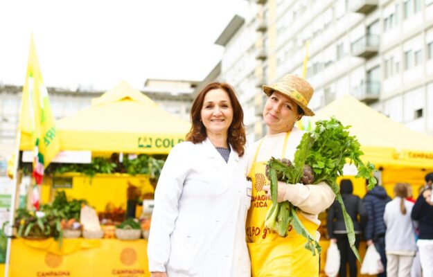 AGRICOLTORI, ALIMENTAZIONE, CAMPAGNA AMICA, Coldiretti, FONDAZIONE ALETHEIA, MEDICI, MERCATI CONTADINI, OSPEDALI, SALUTE, Non Solo Vino
