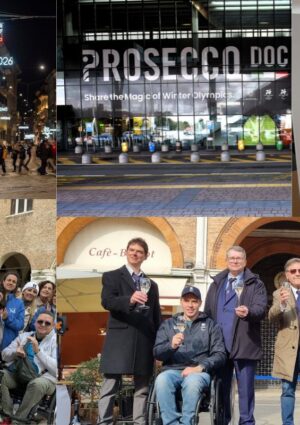Vino e medaglie: il Prosecco Doc brinda anche ai Giochi Paralimpici di Milano Cortina 2026