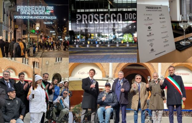 OLIMPIADI, PARAOLIMPIADI, PROSECCO DOC, vino, Italia