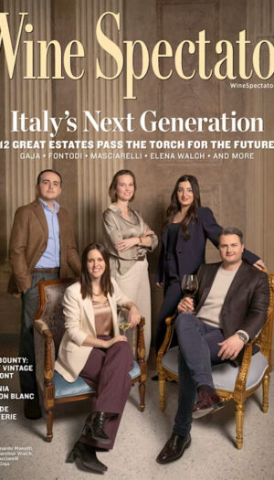 &ldquo;Wine Spectator&rdquo; dedica la copertina alla nuova generazione dei &ldquo;rampolli&rdquo; del vino italiano