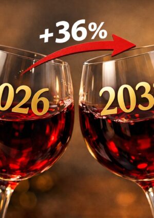 Il mercato del vino globale nel 2026 a 328,5 miliardi di dollari. E in sette anni crescer&agrave; del +36%