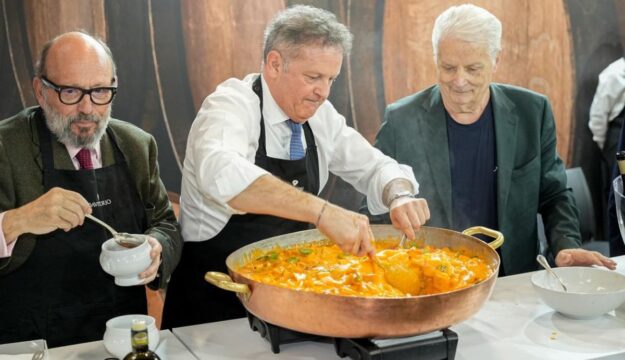 Iginio Massari, Maurizio Zanella e Bruna Gritti: premiati tre simboli dell&rsquo;enogastronomia lombarda