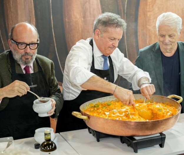 Iginio Massari, Maurizio Zanella e Bruna Gritti: premiati tre simboli dell&rsquo;enogastronomia lombarda