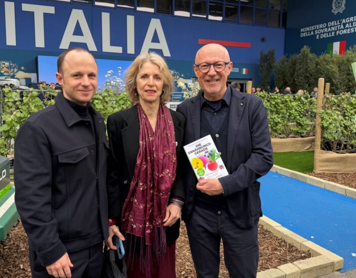 Il lancio, a Vinitaly, dell’“Accademia Internazionale del bere in salute” by Signorvino (ph: WineNews)