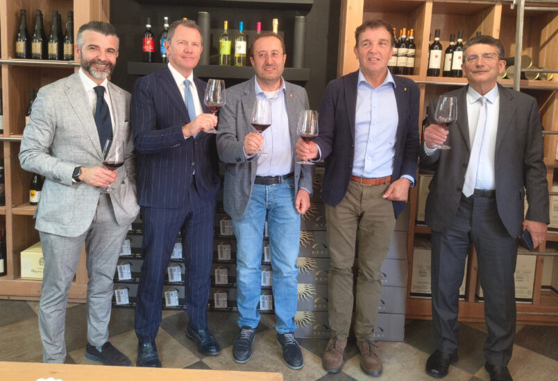 I vertici di Leonardo da Vinci Spa, Caviro e Vecchia Cantina di Montepulciano