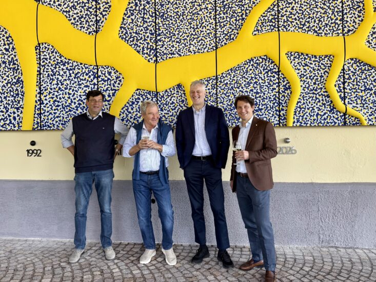 Josef Romen, Stefano Marzotto, Andrea Conzonato, Alessandro Marzotto