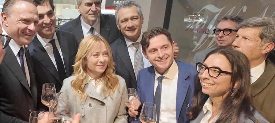 Giorgia Meloni a Vinitaly 2026: &ldquo;vetrina unica del made in Italy, massimo sostegno al comparto&rdquo;