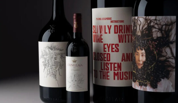 Ornellaia Vendemmia d&rsquo;Artista 2023, &ldquo;La Vitalit&agrave;&rdquo; by Marina Abramovic in asta da Bonhams