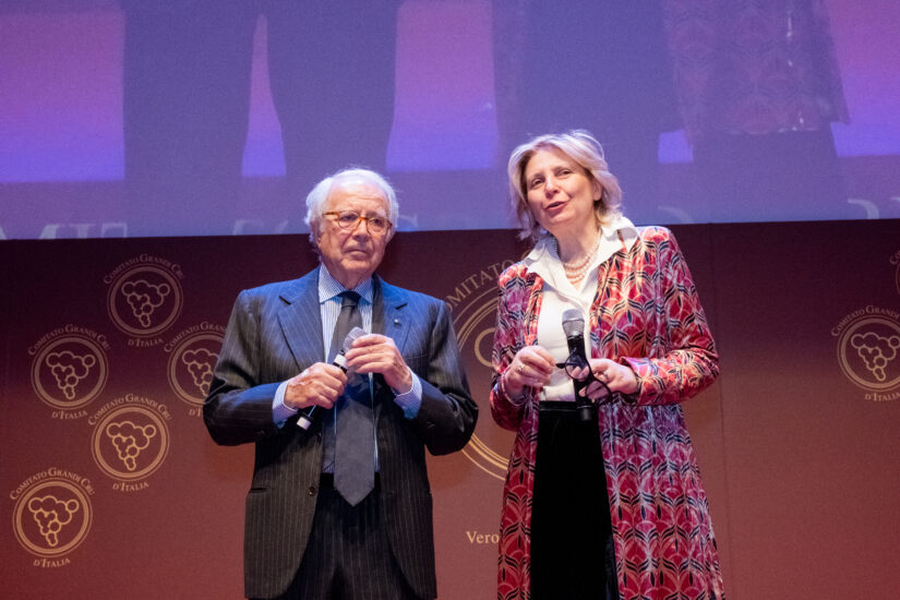 Paolo Panerai e Chiara Lungarotti, ai vertici del Comitato Grandi Cru d’Italia