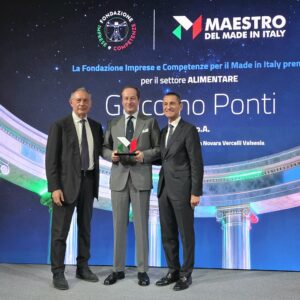 Eccellenze in tavola, il premio &ldquo;Maestro del Made in Italy&rdquo; a Giacomo Ponti (Ponti)
