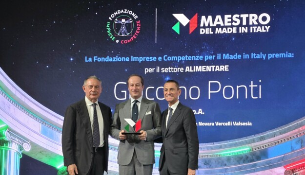 Eccellenze in tavola, il premio &ldquo;Maestro del Made in Italy&rdquo; a Giacomo Ponti (Ponti)