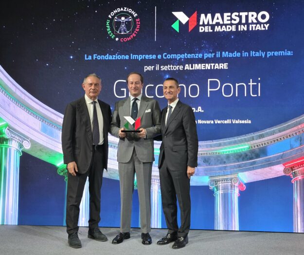 Eccellenze in tavola, il premio &ldquo;Maestro del Made in Italy&rdquo; a Giacomo Ponti (Ponti)