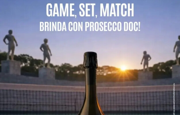 ATP, COMUNICAZIONE, CONSORZIO PROSECCO DOC, FORO ITALICO, INTERNAZIONALI BNL D’ITALIA, JANNIK SINNER, OFFICIAL SPARKLING WINE, PROMOZIONE, PROSECCO DOC, SPORT, TENNIS, Italia