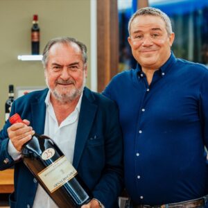 L&rsquo;omaggio di Arnaldo Caprai all&rsquo;enologo che ha disegnato il futuro del Sagrantino: Michel Rolland