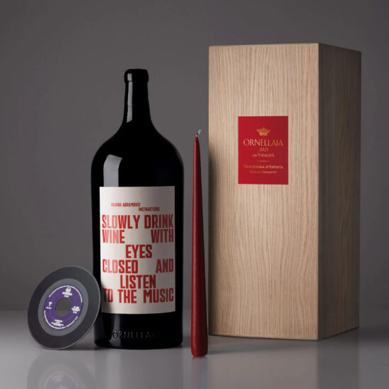 Le Opere di Marina Abramovic per Ornellaia 2023, “La Vitalità”