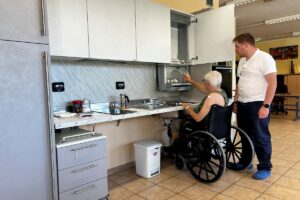 La cucina come terapia di riabilitazione neurologica ed ortopedica al San Camillo di Torino