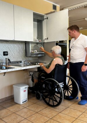 La cucina come terapia di riabilitazione neurologica ed ortopedica al San Camillo di Torino