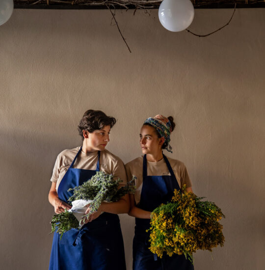 Le chef Sara Nicolosi e Cinzia de Lauri di AlTatto di Milano a “ViniVeri” a Cerea