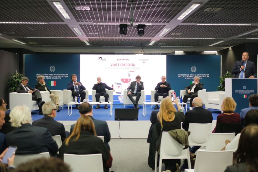 Il lancio, a Vinitaly, dell’“Accademia Internazionale del bere in salute” by Signorvino (ph: Veronafiere/Ennevi) 