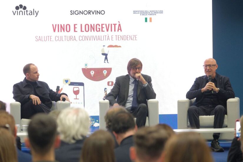 Il lancio, a Vinitaly, dell’“Accademia Internazionale del bere in salute” by Signorvino (ph: WineNews)