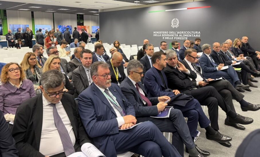 La filiera riunita al “Tavolo Vino”, a Vinitaly (ph: WineNews)