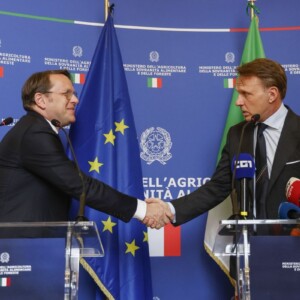 &ldquo;Dobbiamo garantire all&rsquo;Ue sovranit&agrave; e sicurezza alimentare. L&rsquo;Italia modello di riferimento&rdquo;