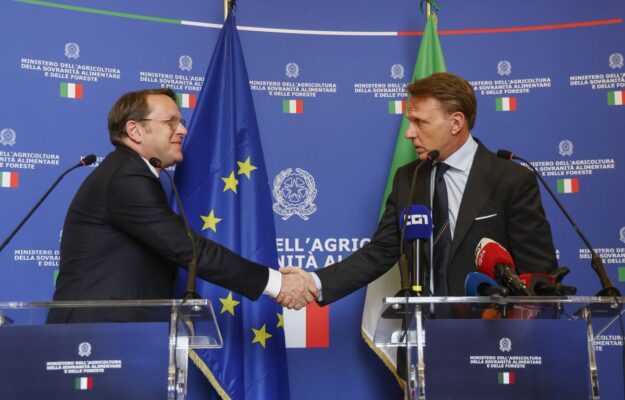 We must ensure Eu food sovereignty and safety. Italy as reference model