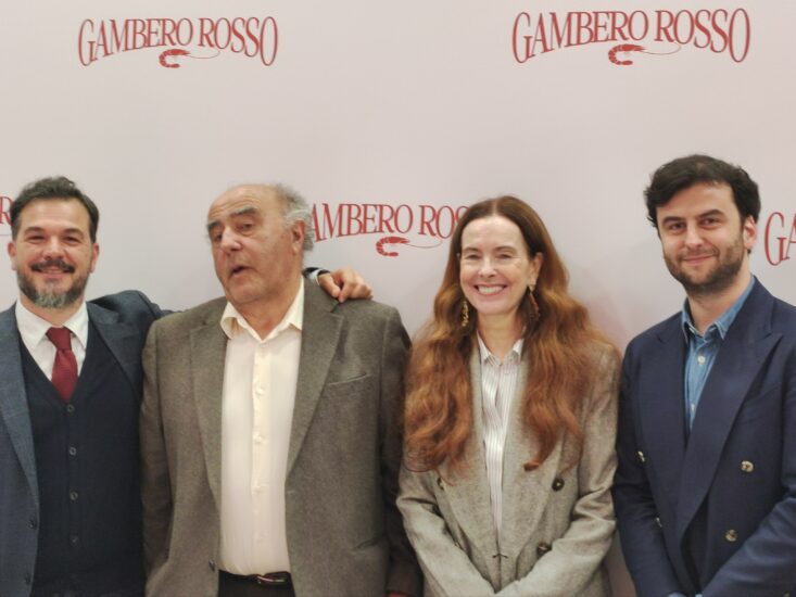 Vinitaly 2026 - Masterclass sul Passito di Pantelleria al Gambero Rosso, Relatori in posa