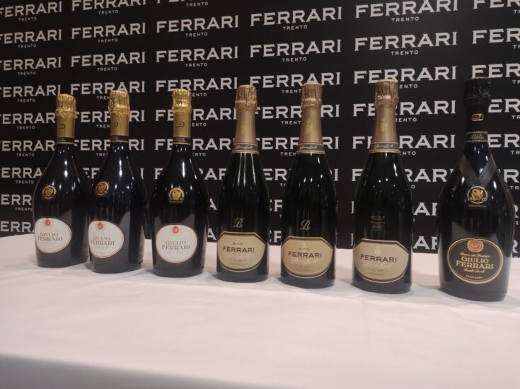 Vinitaly 2026 - Masterclass Riserve Ferrari, etichette in assaggio