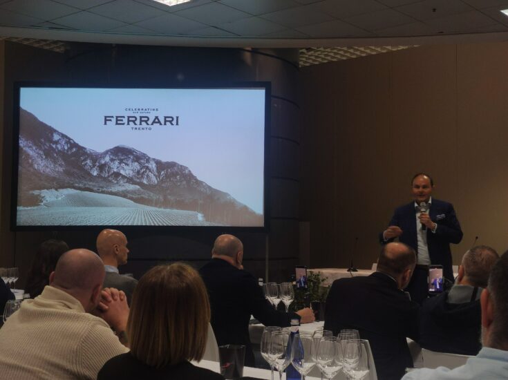 Vinitaly 2026 - Masterclass Riserve Ferrari, vigneto Villa Margon