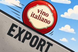 A gennaio 2026 l&rsquo;export di vino italiano va &ldquo;in rosso&rdquo;: -18,7% in valore a 470 milioni di euro